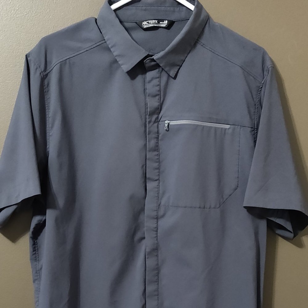 COPY - Arc'teryx Skyline Grey Short Sleeve Shirt Men's SIZE LARGE